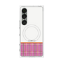 プレミアムパネル with SnapMag［ CASEPLAY Tartan Check - Pink ］