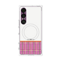 プレミアムパネル with SnapMag［ CASEPLAY Tartan Check - Pink ］