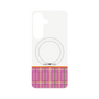 プレミアムパネル with SnapMag［ CASEPLAY Tartan Check - Pink ］