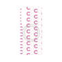 プレミアムパネル with SnapMag［ オリジナル - CASEPLAYイニシャル総柄 - ピンク ］