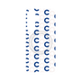 プレミアムパネル with SnapMag［ オリジナル - CASEPLAYイニシャル総柄 - ネイビー ］
