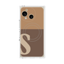 プレミアムパネル with SnapMag［ オリジナル - initial two tone - S brown ］
