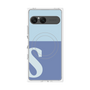 プレミアムパネル with SnapMag［ オリジナル - initial two tone - S blue ］