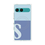 プレミアムパネル with SnapMag［ オリジナル - initial two tone - S blue ］