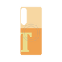 プレミアムパネル with SnapMag［ オリジナル - initial two tone - T orange ］