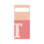 プレミアムパネル with SnapMag［ オリジナル - initial two tone - T pink ］
