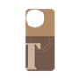 プレミアムパネル with SnapMag［ オリジナル - initial two tone - T brown ］