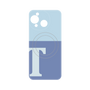 プレミアムパネル with SnapMag［ オリジナル - initial two tone - T blue ］