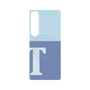 プレミアムパネル with SnapMag［ オリジナル - initial two tone - T blue ］