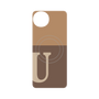 プレミアムパネル with SnapMag［ オリジナル - initial two tone - U brown ］