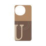 プレミアムパネル with SnapMag［ オリジナル - initial two tone - U brown ］