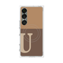 プレミアムパネル with SnapMag［ オリジナル - initial two tone - U brown ］