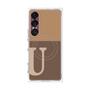 プレミアムパネル with SnapMag［ オリジナル - initial two tone - U brown ］
