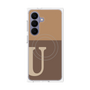 プレミアムパネル with SnapMag［ オリジナル - initial two tone - U brown ］