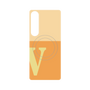 プレミアムパネル with SnapMag［ オリジナル - initial two tone - V orange ］