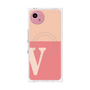 プレミアムパネル with SnapMag［ オリジナル - initial two tone - V pink ］