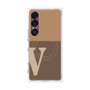 プレミアムパネル with SnapMag［ オリジナル - initial two tone - V brown ］