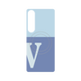 プレミアムパネル with SnapMag［ オリジナル - initial two tone - V blue ］