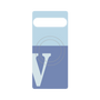 プレミアムパネル with SnapMag［ オリジナル - initial two tone - V blue ］