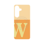 プレミアムパネル with SnapMag［ オリジナル - initial two tone - W orange ］