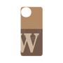 プレミアムパネル with SnapMag［ オリジナル - initial two tone - W brown ］