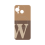 プレミアムパネル with SnapMag［ オリジナル - initial two tone - W brown ］