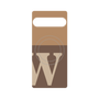 プレミアムパネル with SnapMag［ オリジナル - initial two tone - W brown ］