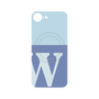 プレミアムパネル with SnapMag［ オリジナル - initial two tone - W blue ］
