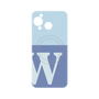 プレミアムパネル with SnapMag［ オリジナル - initial two tone - W blue ］