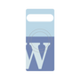 プレミアムパネル with SnapMag［ オリジナル - initial two tone - W blue ］