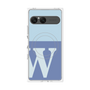 プレミアムパネル with SnapMag［ オリジナル - initial two tone - W blue ］