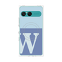 プレミアムパネル with SnapMag［ オリジナル - initial two tone - W blue ］