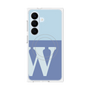 プレミアムパネル with SnapMag［ オリジナル - initial two tone - W blue ］