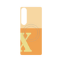 プレミアムパネル with SnapMag［ オリジナル - initial two tone - X orange ］
