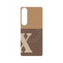 プレミアムパネル with SnapMag［ オリジナル - initial two tone - X brown ］