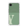 プレミアムパネル with SnapMag［ オリジナル - initial two tone - Y green ］