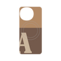 プレミアムパネル with SnapMag［ オリジナル - initial two tone - A brown ］