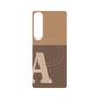 プレミアムパネル with SnapMag［ オリジナル - initial two tone - A brown ］