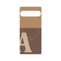 プレミアムパネル with SnapMag［ オリジナル - initial two tone - A brown ］