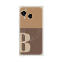 プレミアムパネル with SnapMag［ オリジナル - initial two tone - B brown ］