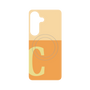 プレミアムパネル with SnapMag［ オリジナル - initial two tone - C orange ］