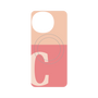 プレミアムパネル with SnapMag［ オリジナル - initial two tone - C pink ］