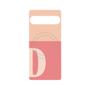 プレミアムパネル with SnapMag［ オリジナル - initial two tone - D pink ］