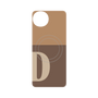 プレミアムパネル with SnapMag［ オリジナル - initial two tone - D brown ］