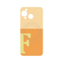 プレミアムパネル with SnapMag［ オリジナル - initial two tone - F orange ］