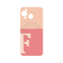 プレミアムパネル with SnapMag［ オリジナル - initial two tone - F pink ］