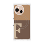 プレミアムパネル with SnapMag［ オリジナル - initial two tone - F brown ］