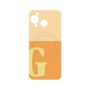 プレミアムパネル with SnapMag［ オリジナル - initial two tone - G orange ］