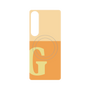 プレミアムパネル with SnapMag［ オリジナル - initial two tone - G orange ］