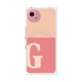 プレミアムパネル with SnapMag［ オリジナル - initial two tone - G pink ］